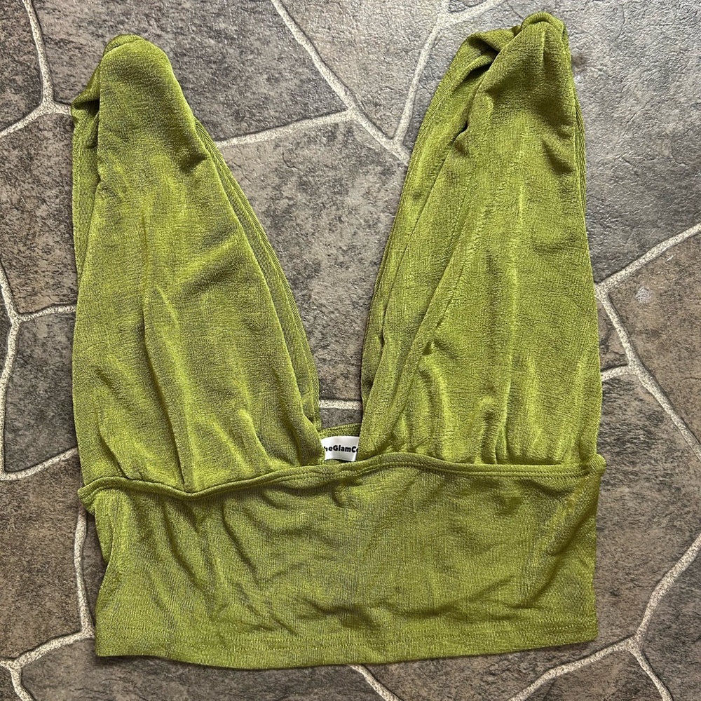 Olive Green Women's Intimate Top